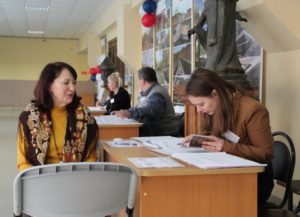 Открытие избирательных участков Открытие избирательных участков