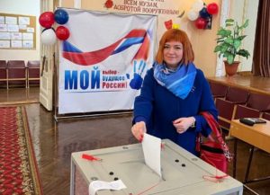 Члены ИКСО голосуют на выборах Президента РФ Члены ИКСО голосуют на выборах Президента РФ